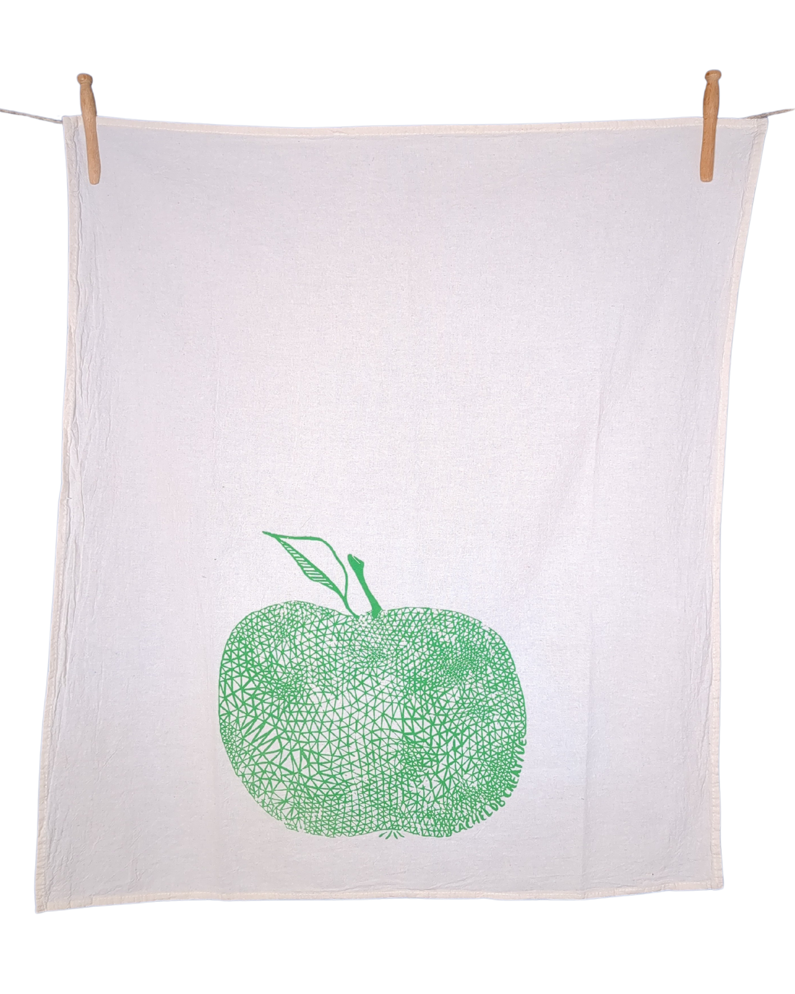 Apple green hand discount towels